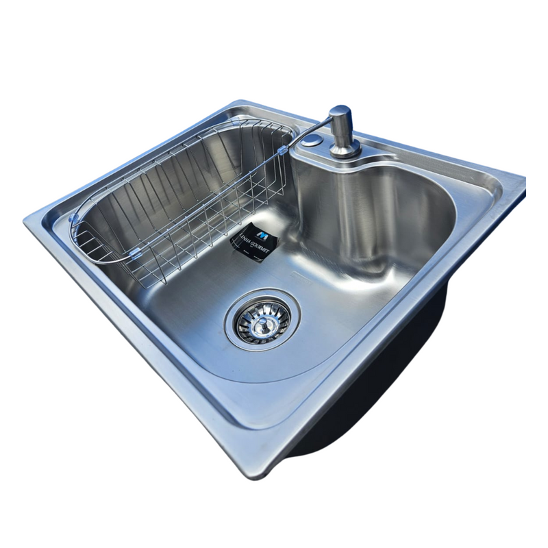 Cuba Gourmet Aço Inox 201 - 40x40 - Meganox